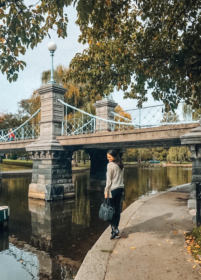 Boston Public Garden Bridge Photo Spot